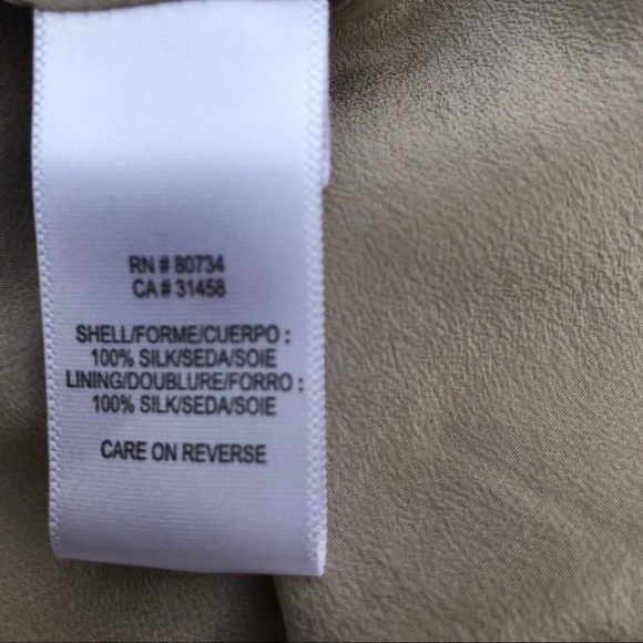 BCBGMAXAZRIA silk skirt  size M - Picture 8 of 9